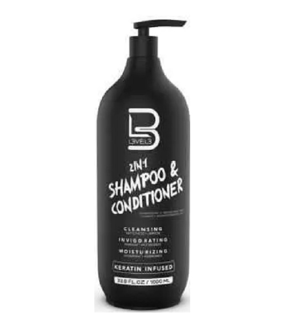L3VEL3 2-in-1 Shampoo And Conditioner With Keratin 1000