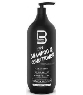 L3VEL3 2-in-1 Shampoo And Conditioner With Keratin 1000