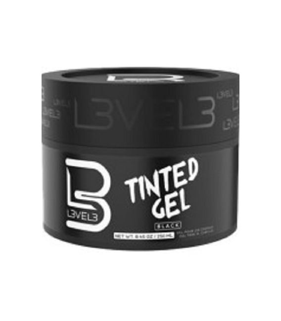 L3VEL3 Tinted Gel Black 250ml
