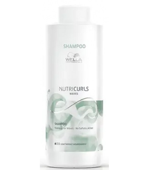 Wella Professionals  Nutricurl Shampoo Waves 1000ml