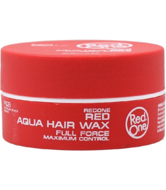 Red One Aqua Hair Wax Red 50ml