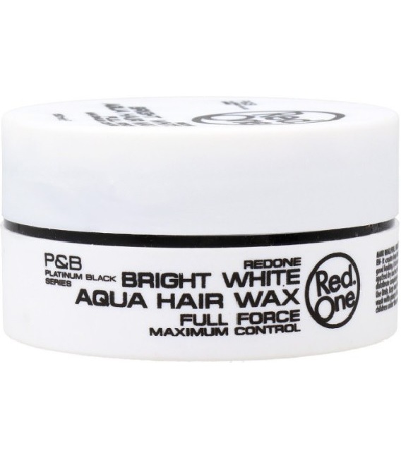 Red One Bright White Aqua Hair Wax 150ml