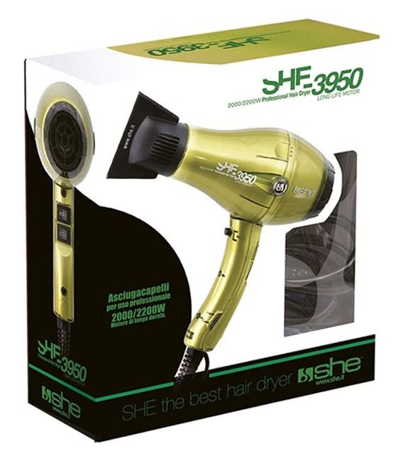 She 3950 Secador Profesional Con Difusor