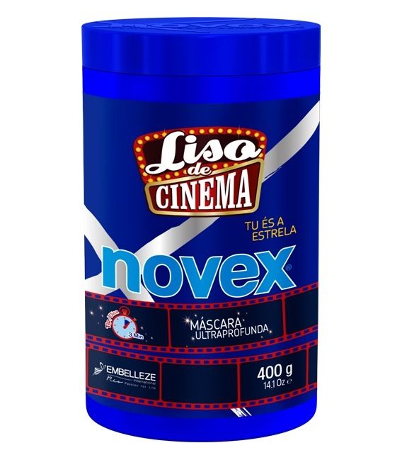 Novex Liso De Cinema Ultra-Profunda Mascara 400ml