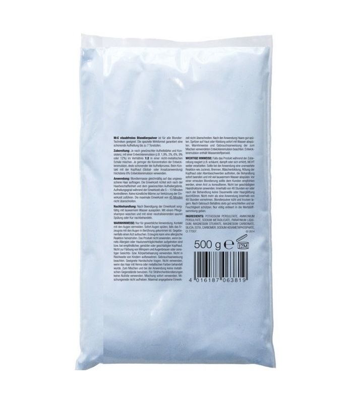 Desing Look Bleaching  Powder  8 Shades With Plex Bag 500g