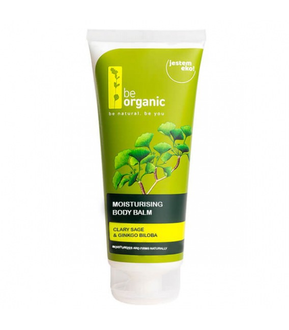 Be Organic body Balm moisturizer Sage & Ginkgo Biloba 200ml