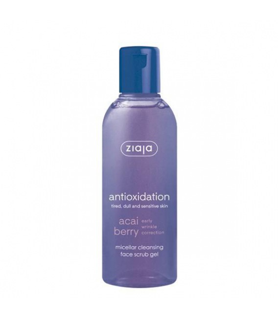 Ziaja ACAI Facial micellar cleansing exfoliating gel 50ml