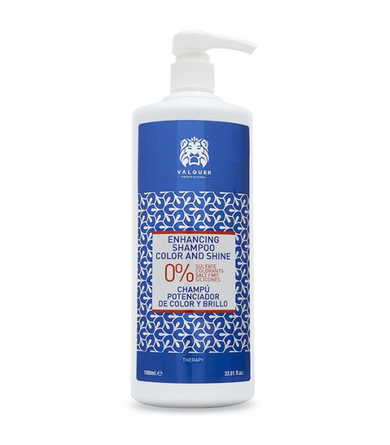 Valquer Shampoo Enhancer Of Color And Brightness 0% 1000ml