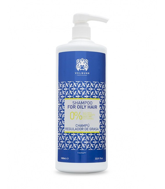 Valquer Shampooing Régulateur Graisse 0% 1000ml