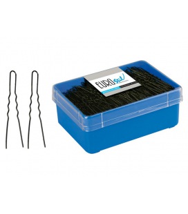 Eurostil Fork Invisible Black Box 400 Pcs