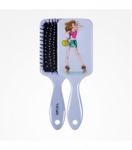 Bifull Brosse Raquette Haut de la Mode du Pastel Lilas