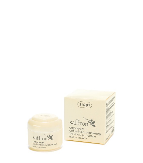 Ziaja Saffron Day Cream Illuminating Anti-Wrinkle 50ml