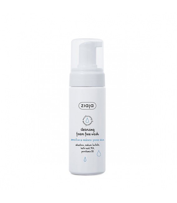 Ziaja Foaming Facial Cleanser Sensitive And Reddened Skin 150 ml