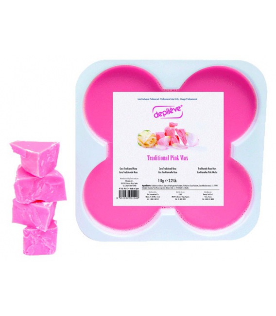 Depileve Wax Traditional Pink 1kg