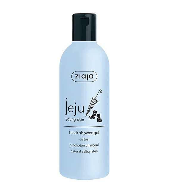 Ziaja Jeju Shower Soap Black 300ml