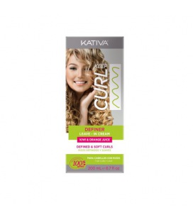 Kativa Keep Curl Definer Leave In Cream 200 ml