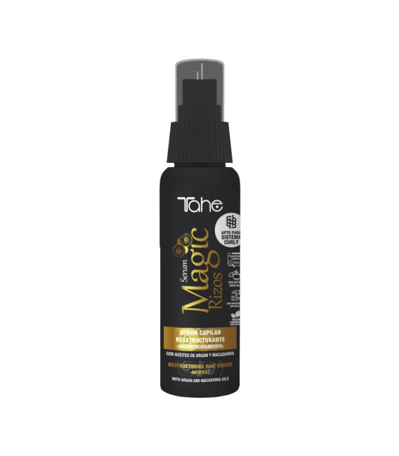 Tahe Magic Curls Restructuring Anti-Frizz Serum 100ml