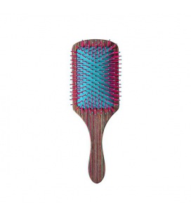 Bifull Brush Striped Wood Purple Racket