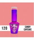 Molly Lac Esmalte semipermanente Candy Capcake 10 ml 120