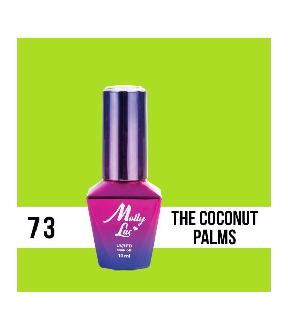 Molly Lac Esmalte semipermanente The Coconut Palms 10ml 73