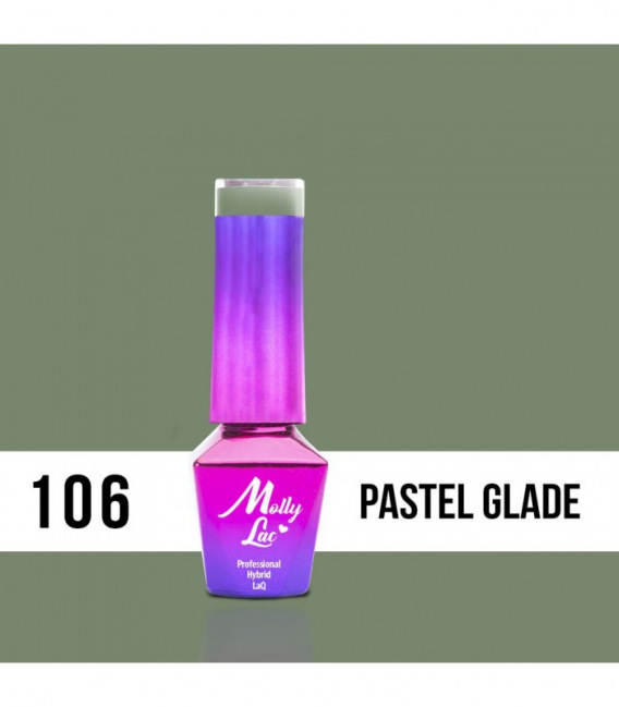 Molly Lac Esmalte semipermanente Pastel Glade 10 ml 106