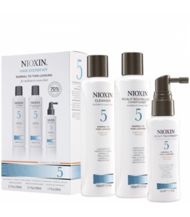 Nioxin Kit Sistema 5 Revitalizador de Cabello Medio Grueso