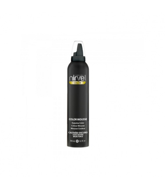 Nirvel Color Mousse Castaño Oscuro 300ml