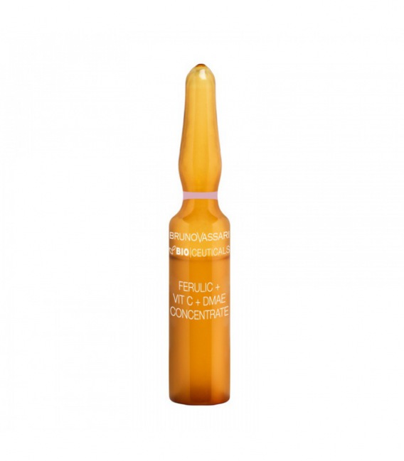 Bruno Vassari Bioceuticals. Ferulic + Vit C + Dmae Concentrate 6x2ml