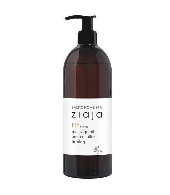 Ziaja Baltic Home Spa Fit Mango Massage Oil Anti-Cellulite Firming 490ml