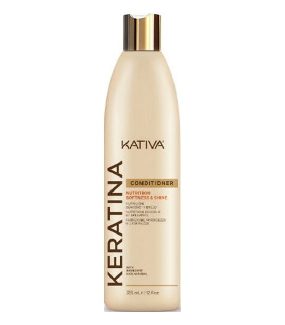 Kativa Keratina Conditioner Nutrition Softness & Shine 355ml