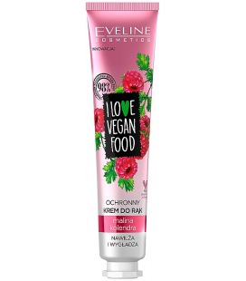 Eveline I Love Vegan Food Protective Hand Cream Raspberry 50 ml