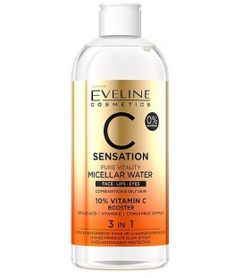 Eveline Micellar Water C.Sensation 3in1 Pure Vitality 400ml