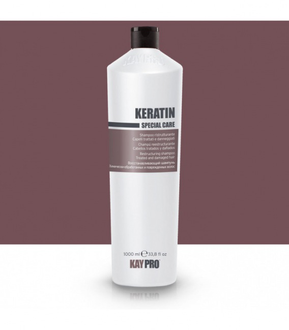 Kaypro Keratin Restructuring Shampoo for Treated and Damaged Hair 1000ml
