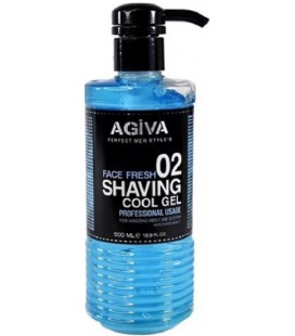 Agiva Shaving Gel 500ml Cool