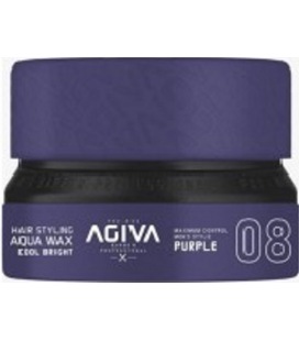 Agiva Hair Styling Aqua Wax Cool Bright Purple 08 155ml