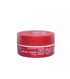 Red One Aqua Hair Wax Red 150ml