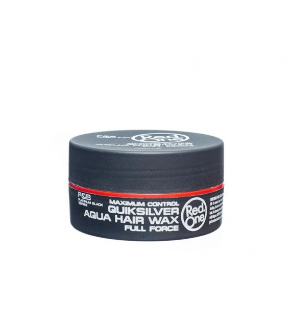 Red One Aqua Hair Wax Quicksilver 150ml