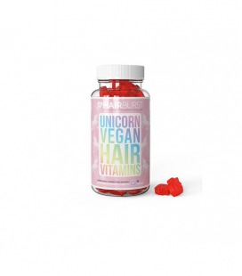 Hairburst Chewable Unicorn Vegan Vitamins 1 Month Supply Boxed