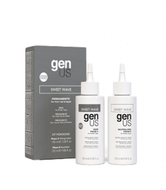 genUS Kit Sweet Wave: Waving 100ml + Neutralizer 120ml