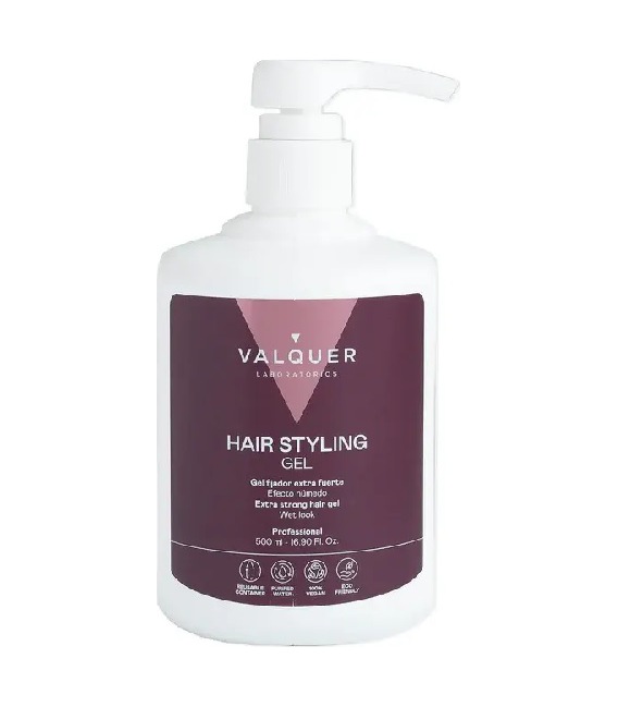 Valquer Hair Care Extra Strong Fixing Gel 500ml