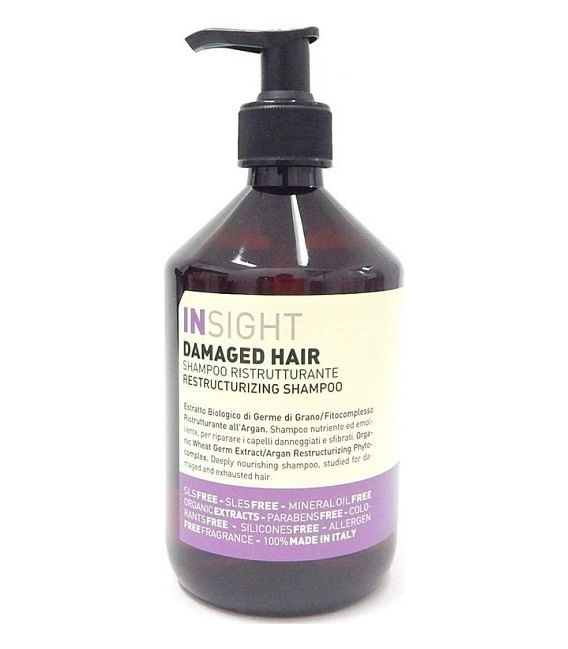 Insight Damaged Hair Restructuring Shampoo 400ml