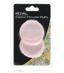 Royal Cosmetics Cotton Powder Puffs 2 Unid