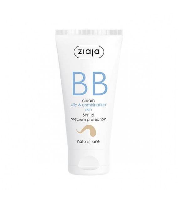 Ziaja BB cream Oily and combination skin SPF15 Natural Tone 50ml