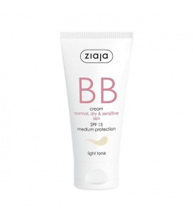 Ziaja BB cream normal, dry and sensitive skin SPF15 Light Tone 50ml