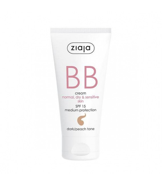 Ziaja BB cream normal, dry and sensitive skin SPF15 Dark Tone