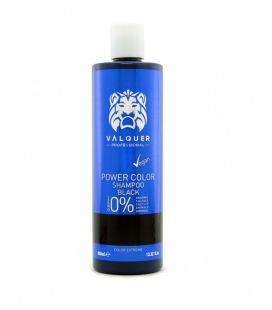 Valquer Shampoo Power Color Black 0% 400ml