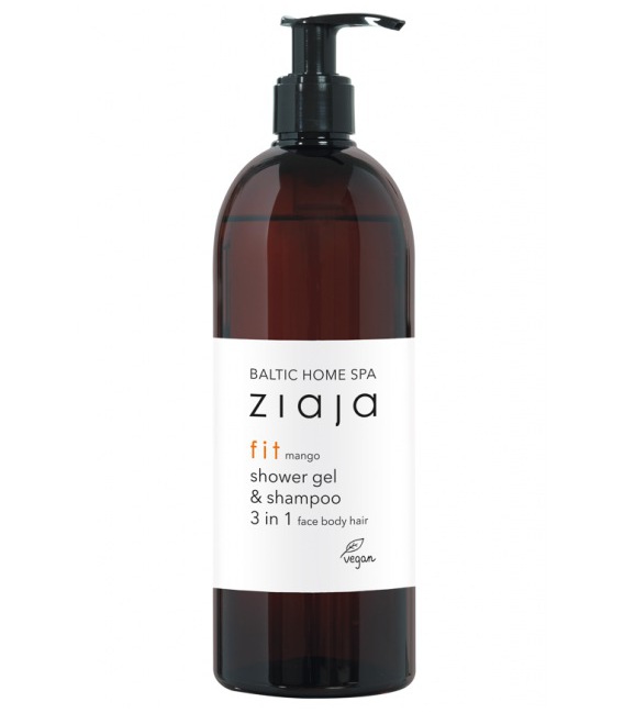 Ziaja Baltic Home Spa Fit Gel De Ducha Y Champú Para Rostro, Cuerpo Y Cabello 500 ml