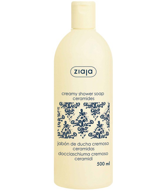 Ziaja Ceramidas Jabón De Ducha Cremoso 500 ml