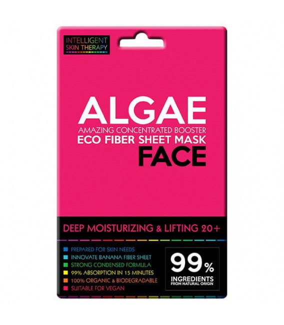 Beauty Face Ist Máscara Para Rostro De Fibras Eco con Algas Marinas