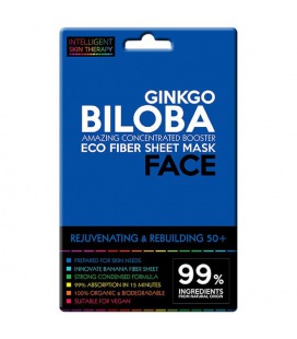 Beauty Face Ist Máscara Para Rostro De Fibras Eco con Ginkgo Biloba